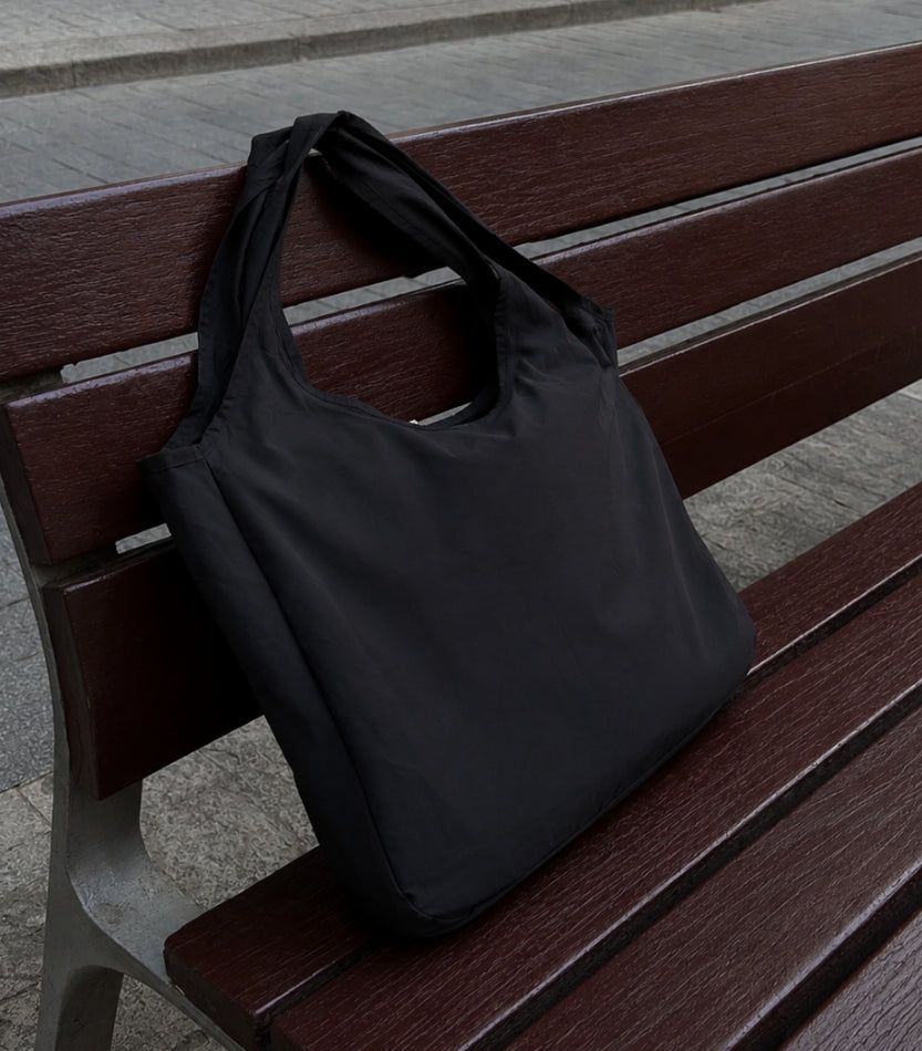 Keychain Reusable Shopping Bag — Large Capacity Nylon Tote, Portable Handheld & Shoulder Eco Bag