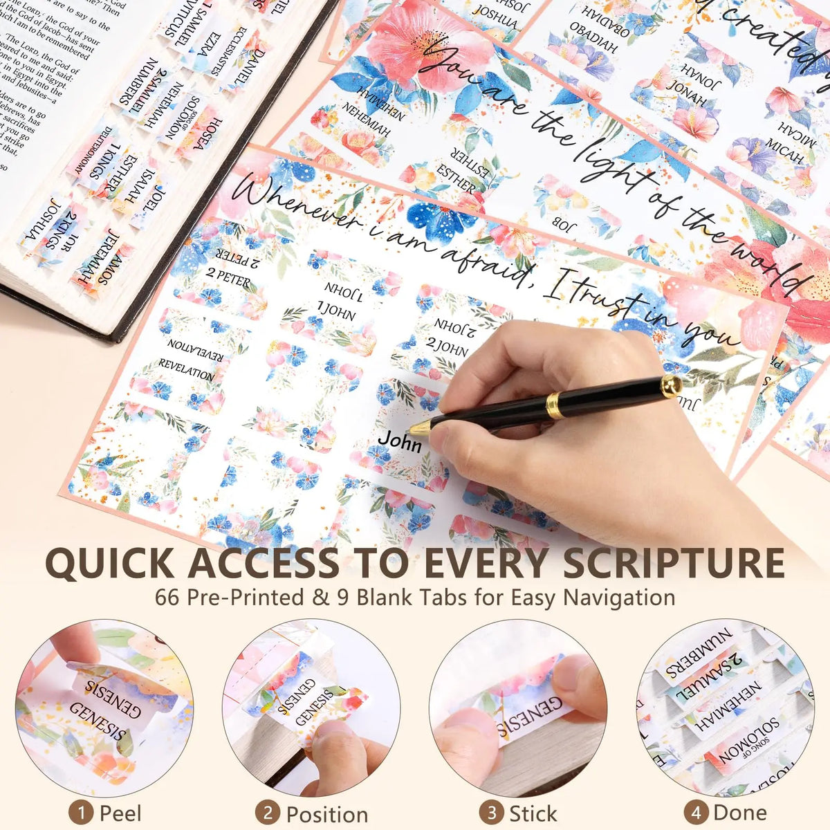 【Your Exclusive Discount】Bible Cover Case for Women Large Bible Bag, Bible Study Supplies Journaling Kit Quilted Church Bag with Handle, Puffer Carrying Case w/Tabs Accessories Easter Mothers Day Christian Gifts for Women Mom