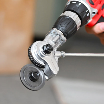 Metal Plate Cutting Machine Drill Bit Accessory Electric Drill Scissors Cutter for Iron White Board Steel Copper Aluminum Durable Titanium Alloy Safe Precision Cutting
