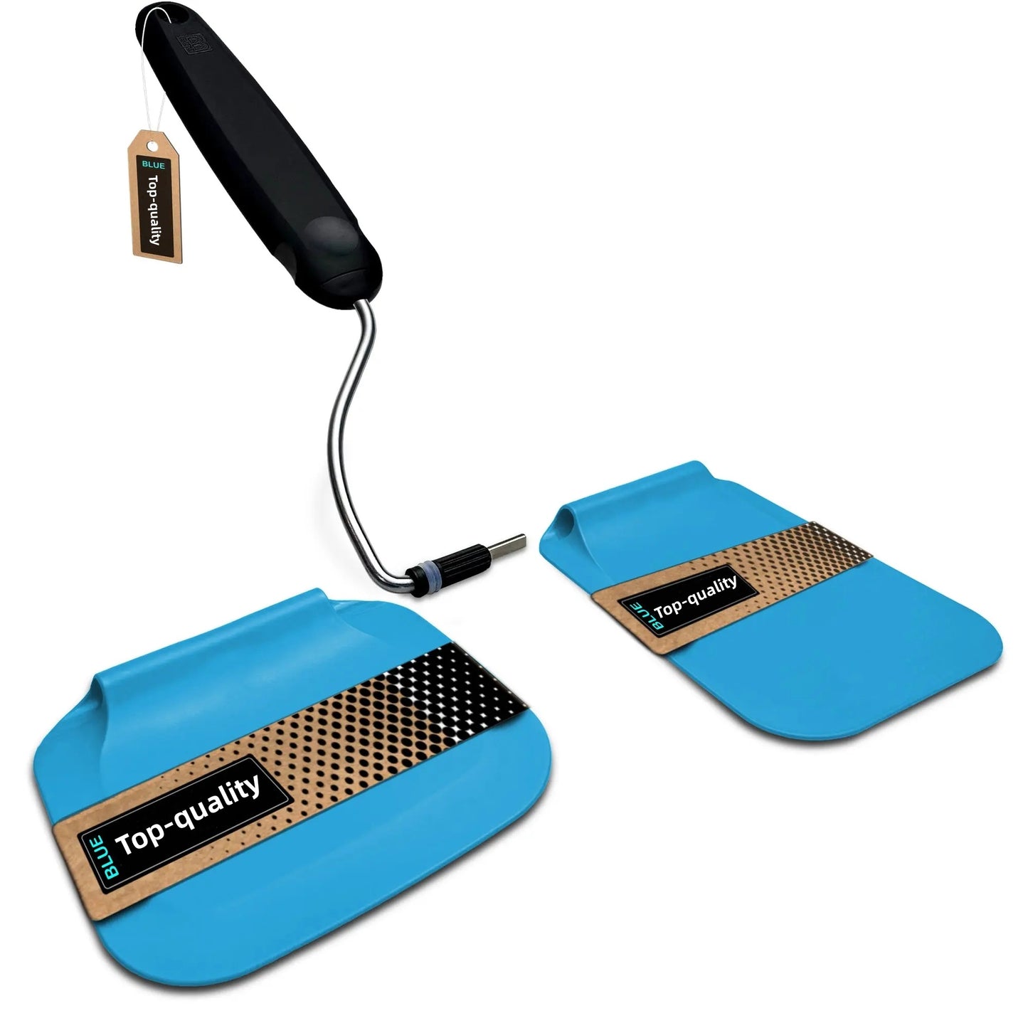 Spatula with adjustable angles, a must have kitchen gadget! Kitchen accessories should serve a purpose! Perfect for Air Fryers, griddles and everything in-between! Includes 2 Spatula heads made from PPSU - BPA/BPS and PFAS free. Non-Toxic